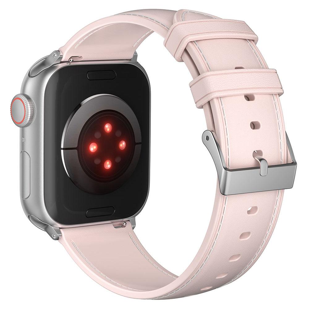 

Ремінець TPU для Apple Watch Series 10 42mm/9 8 7 41mm/6 5 4 SE (2023) SE (2022) SE 40мм/3 2 1 38мм Ремінець для зап ястя з рядками Pink