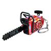 Pull Rope Power Saw Bag Pendant Plastic Logging Saw Toy  Gift Toy Key Decor