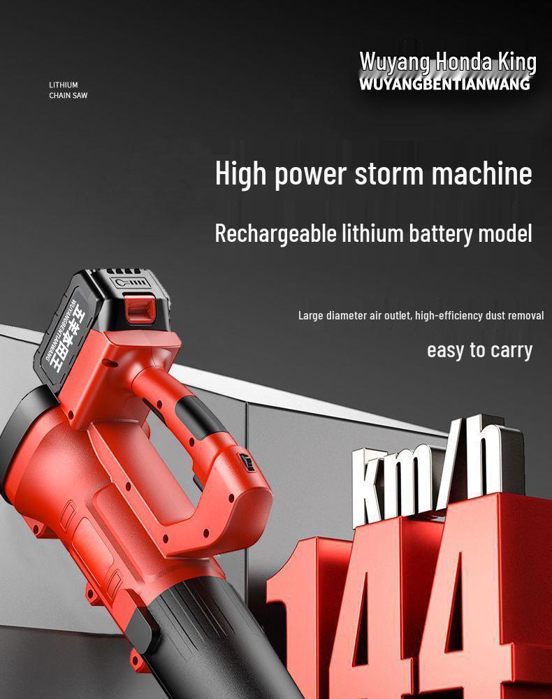 Kabelloser Hochleistungs-Akku-Haar- und Staubtrockner mit Lithium-Akku