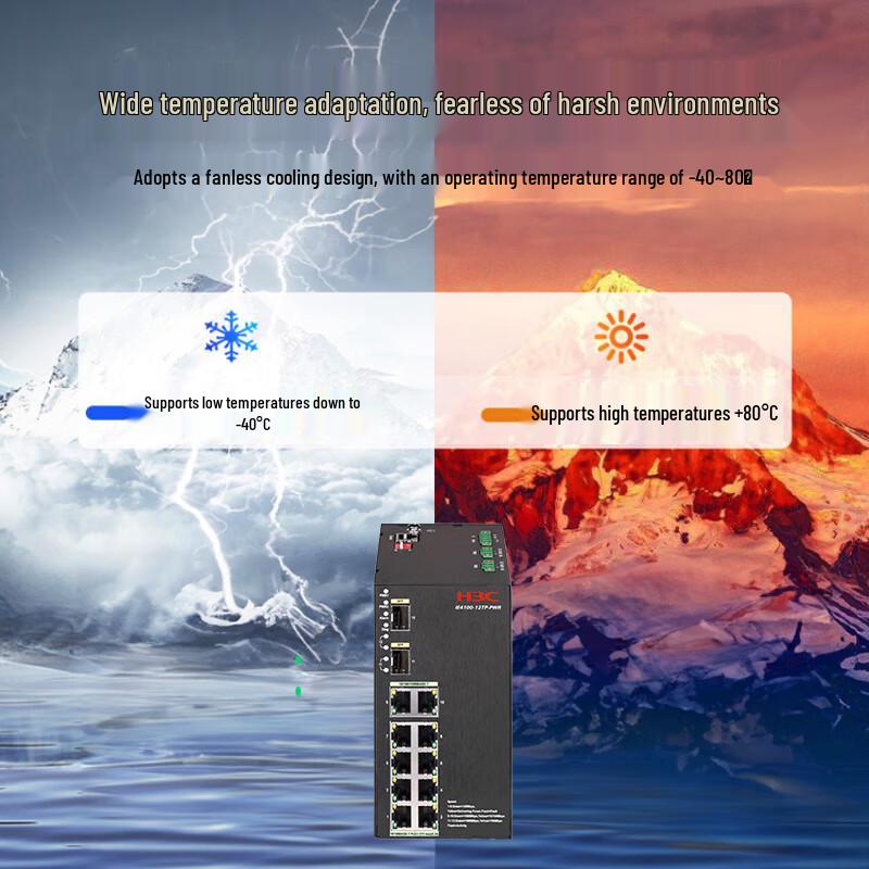 H3C Industrial PoE Network Switches
