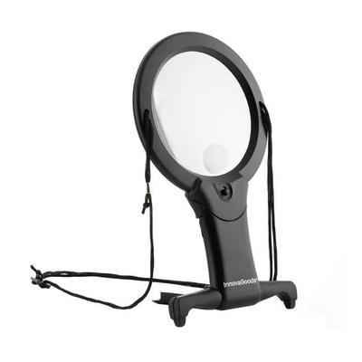 Magnifying Glass with LED - Hands-Free - Work Light - New - White - GENERIC