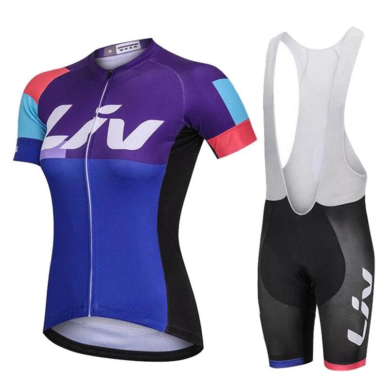 

Cycling Set Liv 2026 Women Short Sleeve Mtb Bike Clothing Racing Bicycle Clothes Ropa Ciclismo Cycling Wear Cycling Jersey Set S