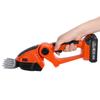 Mini Electric Hedge Trimmer & Grass Shears, Handheld Trimmer with 1 Rechargeable Batteries and Charger