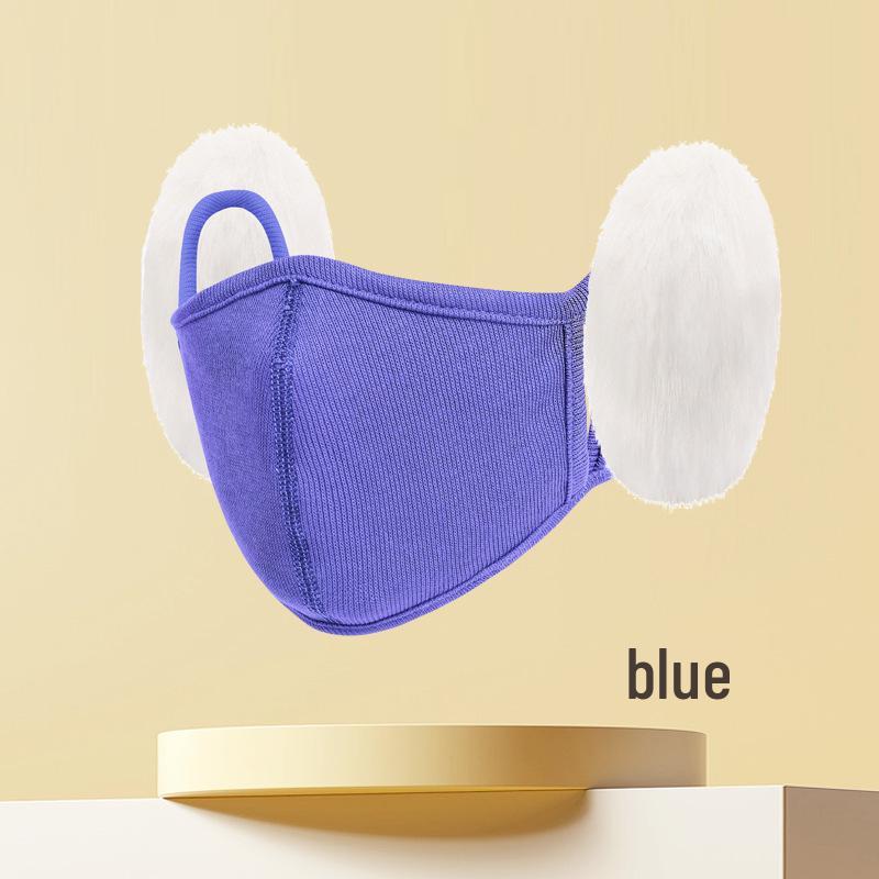 Thickened Warm Fleece Full Face Mask: Cold-Resistant, Anti-Fog, Windproof for Outdoor Cycling