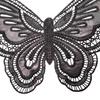 "Water-Soluble Lace Polyester Butterfly Embroidery False Collar"