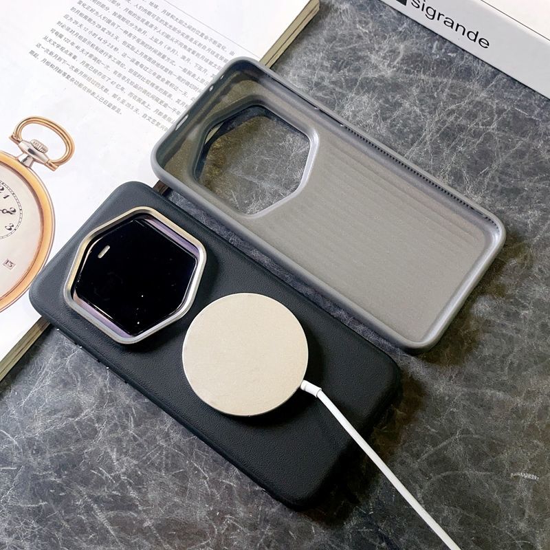 For Huawei Honor Magic 8 Pro Case Luxury Vegan Leather Magnetic MagSafe Protective Back Cover For Magic 8 7 Pro Air 8RSR Shell