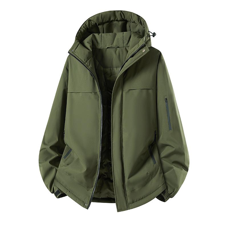 Unisex 2025 Winter Ski Jacket - Warm, Thick, Cotton-Integrated for Outdoor Sports, Customizable Logo