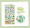 Colorful Dinosaur Cartoon 3D Relief Stickers Cute Stationery for Scrapbooking DIY Journal School Student Gift Decor Supply