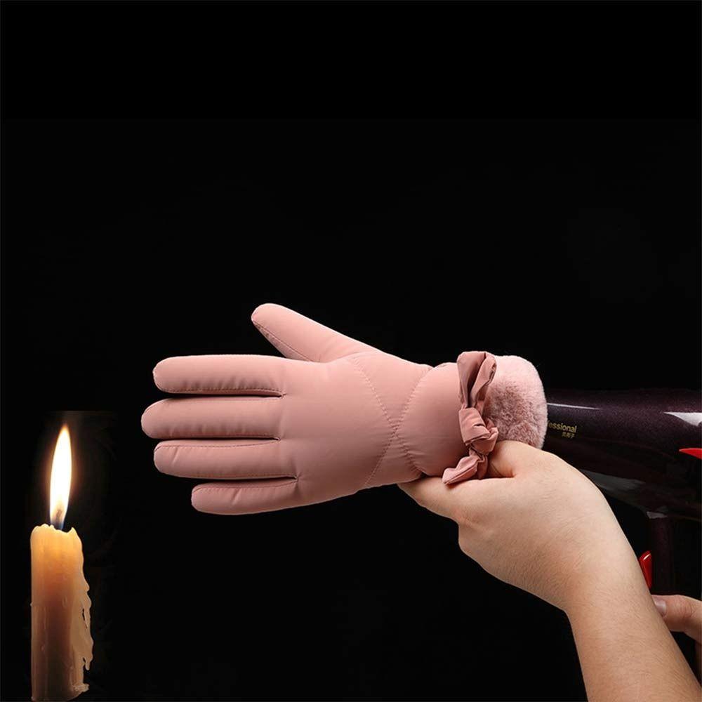 Touch Screen Windproof Cold Gloves Fleece Cold Weather Gloves  Riding Skiing Motorcycle