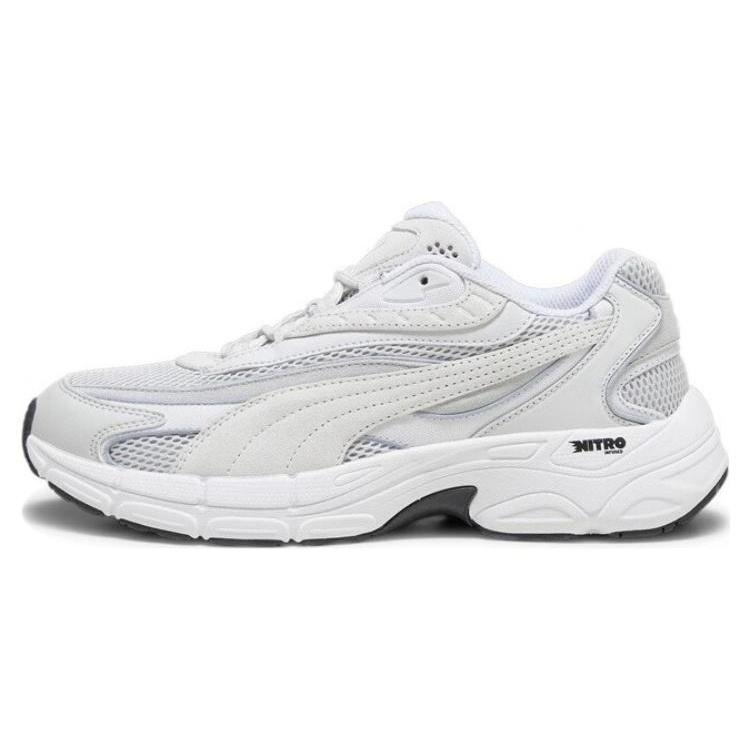PUMA Teveris Nitro Vortex Glacial Cool Light Gray Unisex 392593-02 EU 38