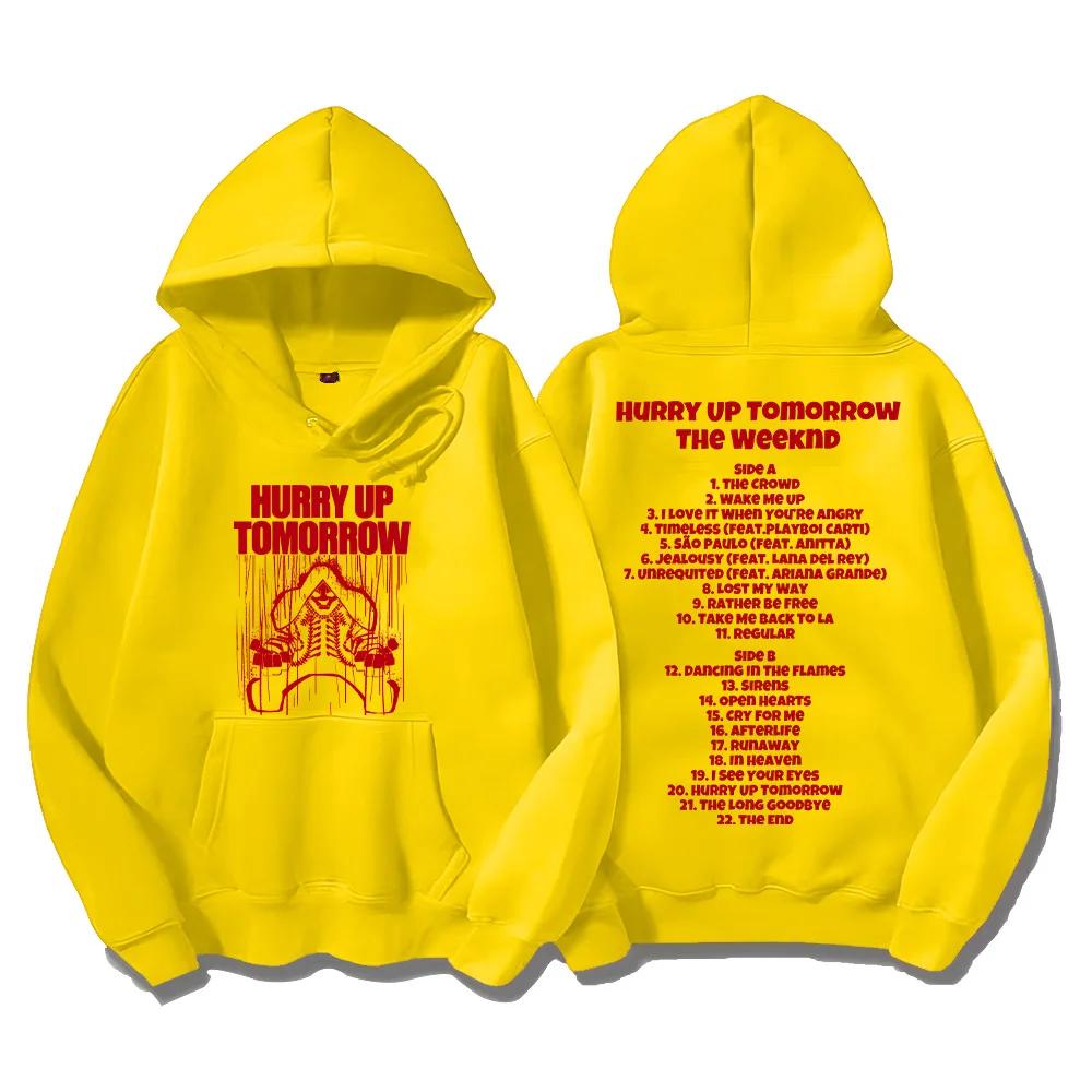 The Weeknd Hoodie The Weeknd's Hurry Up Tomorrow Out: Know Complete Track List Of His Final - View #7
