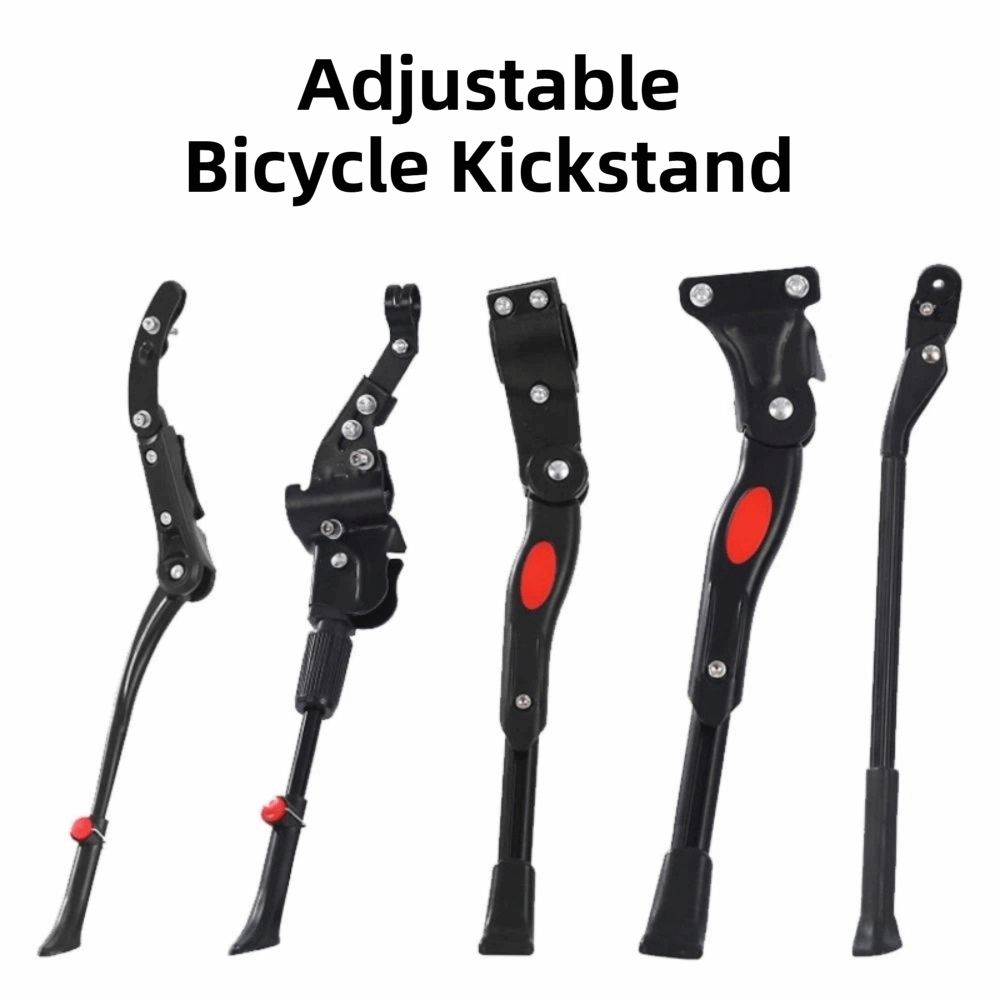 Universal Bicycle Kickstand Adjustable Bike Rear Mount Kickstand Side Parking