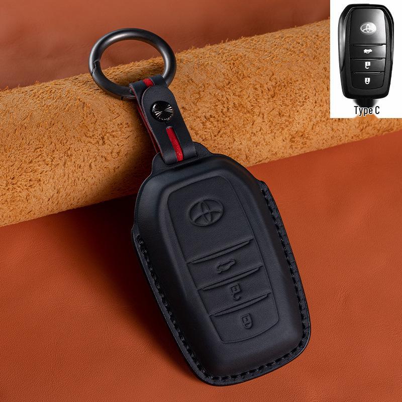 Toyota RAV4, Highlander, Levin, Camry Genuine Leather Key Cover