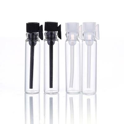 100 ks 1ml 2ml 3ml Mini lahvička na parfém Prázdná lahvička na vzorky esenciálních olejů Laboratorní zkumavka na tekuté vůně Zkušební lahvička