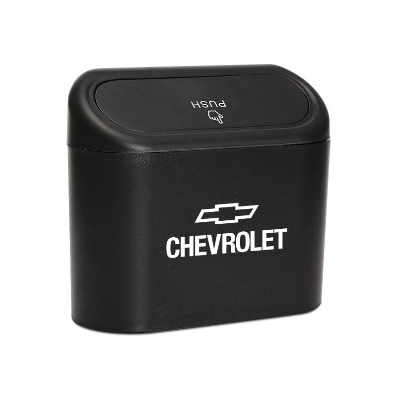 Car Vehicle Case Storage Box Black ABS Square Pressing Trash Can for Chevrolet Chevry Cruze Impala Camaro Garna Equinox Volt Yakista AVEO Sedan Malibu