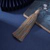 Tibetan Style Handmade Cotton Thread Tassel Ethnic Craft Clothing Accessories Pendant DIY Traditional Handmade Hanging Ornament