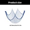 Ocean Themed Decorative Fish Net Wall Hanging for Parties and Interior Fishing Net Decoration 150x200cm
