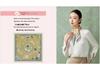 Custom Double-Sided Floral Rose Silk Scarf - 18 Momme Mulberry Silk, Luxury Festival Gift