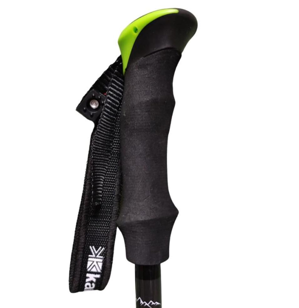 Karrimor Aluminum Trekking Poles, Set of 2, Ultra Lightweight, Approx. 235g Per Pole (Black) [Used]