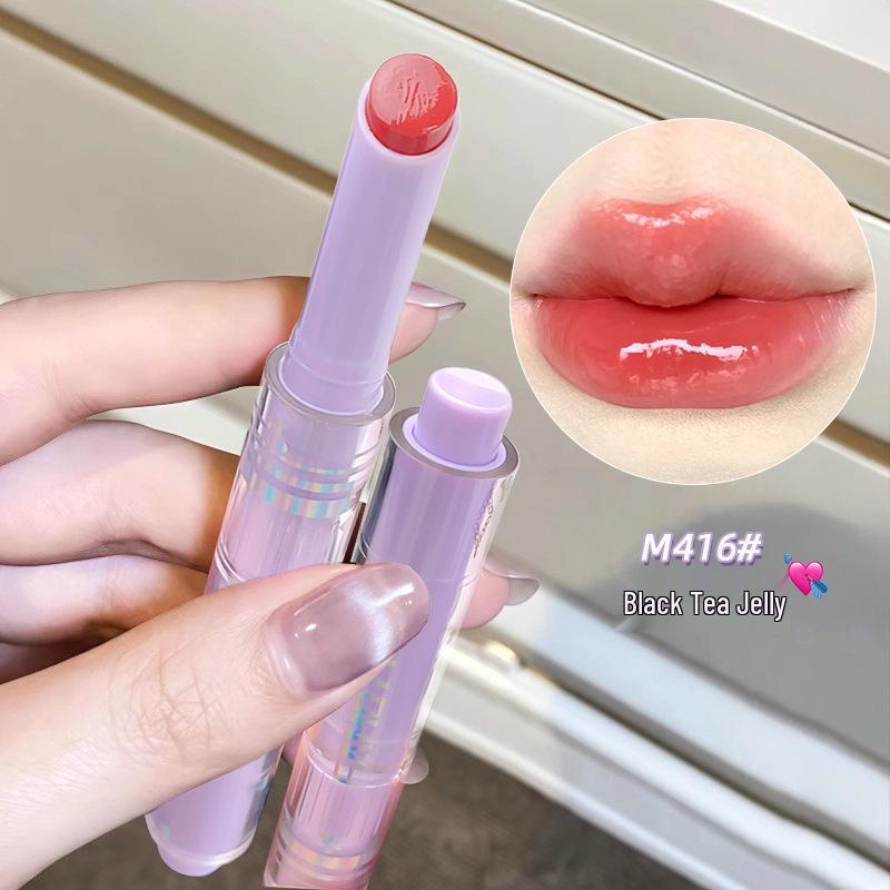 

Dudu Lips Women’s Non-Stick Lipstick: Pearlescent Moisturizing Nude Gloss for a Watery Light Finish 2g