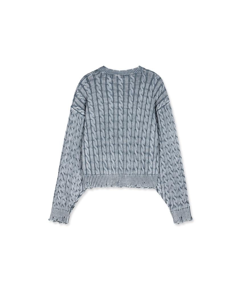 Aejyuttingkeumamaindeu Washed Memory Knit_Sky Blue(W)