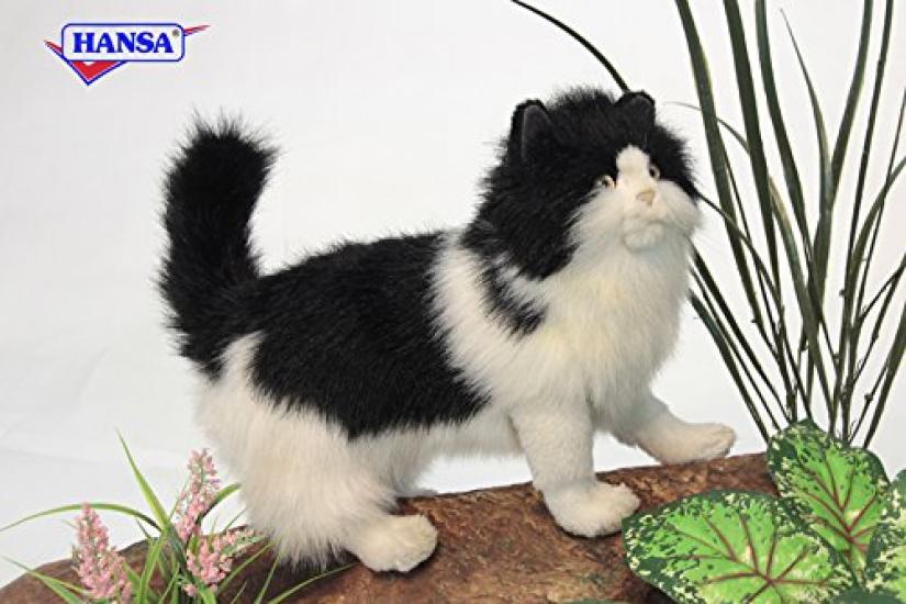 HANSA HANSA Black and White Cat 4221 No.