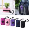 Pet Poop Bags Holder Convenient Dogs Poop Bag for Outdoor Pet Walking Training
