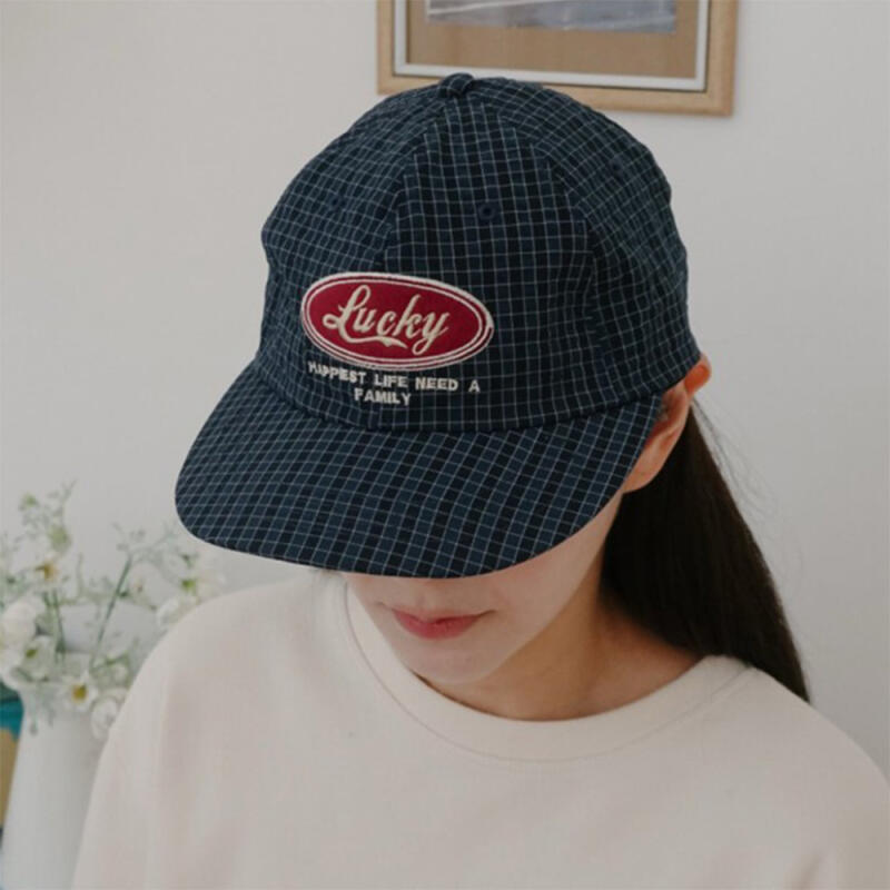Women's Camp Cap Baseball Cap Cursive Hat