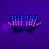 LED Wolverine Gloves & Tricolor Luminous Arc Glasses for Stage and Bar Performances