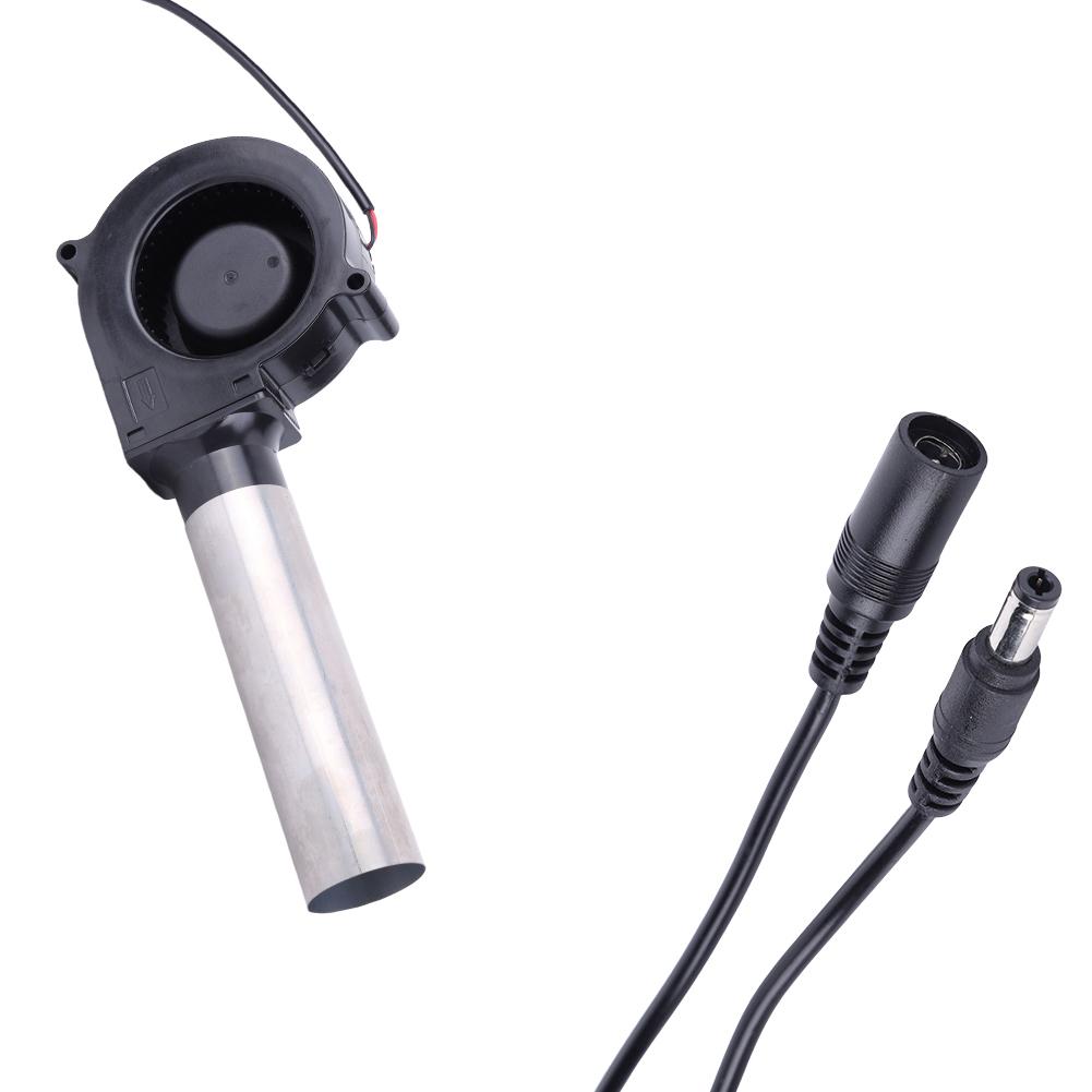 6000RPM BBQ Blower with Variable Speed Controller DC 12V Barbecue Fan BBQ Fan Air Blower BBQ Blower Fan BBQ Grill Cooking Blower