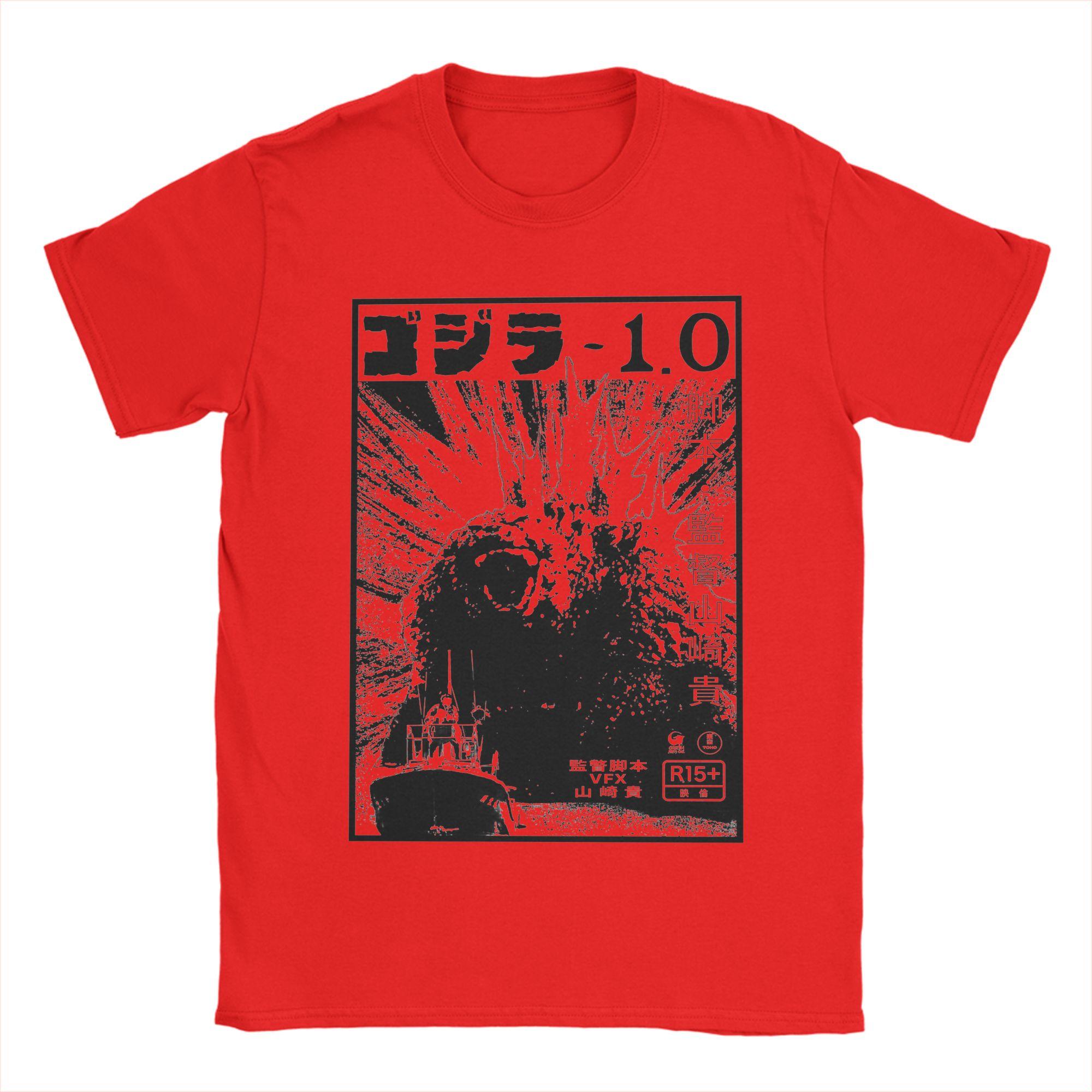 

Godzillaed T Shirt Unisex 100 Cotton Funny TShirts Crew Neck Tee Shirt Short Sleeve Clothes Adult S