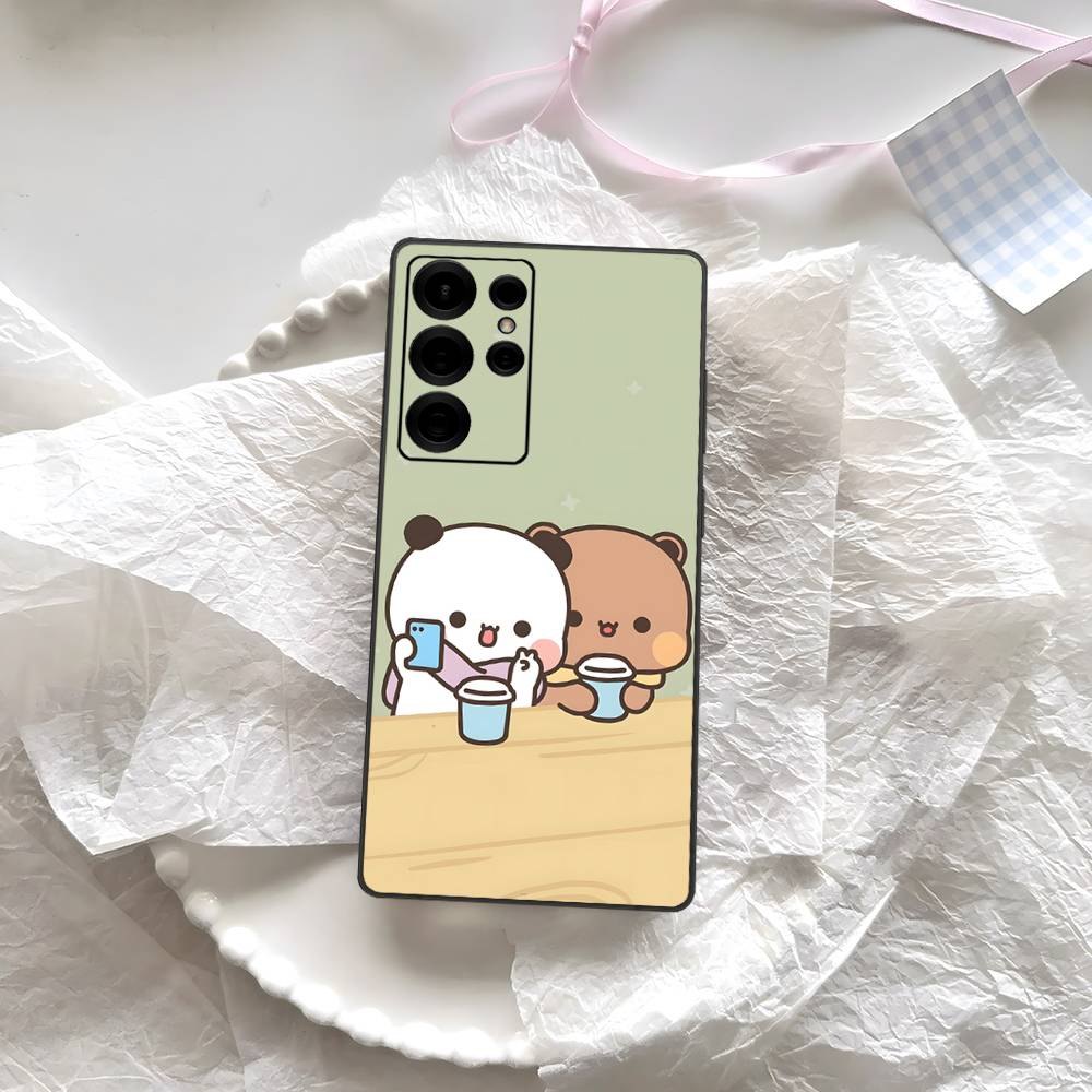 BUBU DUDU Cartoon Phone Case For Samsung S 24 Fe 25 Ultra Plus 20 Lite 21 30 22 23 24 22 Ultra 5G Fundas