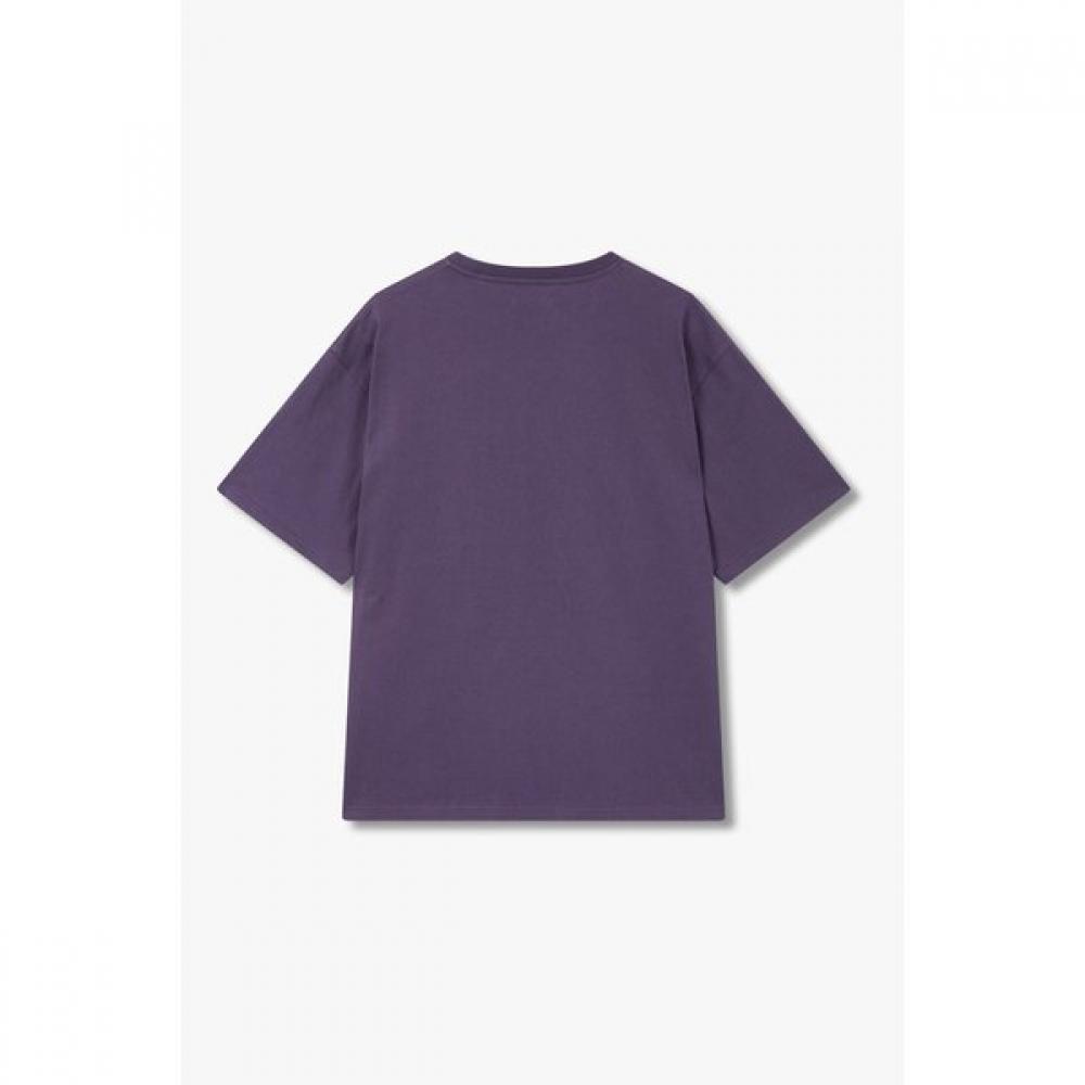 STudio Tomboy Logo Embroidery Hidden PockeT T shirT  91u5222195cT 