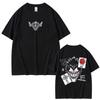 Unisex Y2K Casual Oversized Streetwear TShirt for Unisex 90s Retro Unisexga Merch Printed with Ryuk from Anime Unisex And Unisex Tshirt