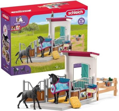 Schleich Horse Club Mini Horse Stable with Parent and Child 42611