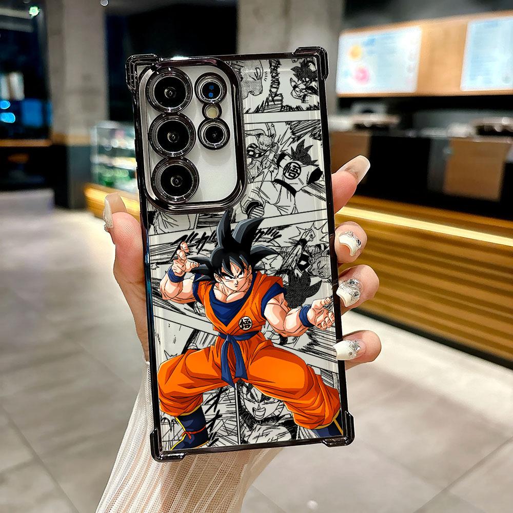 Dragon B-Ball Anime Super Saiyans For Galaxy S26 Ultra Phone Case For Samsung S26 S25 S24 S23 S21 Ultra S20 FE S25 Plus 5G Cover