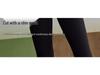Women's Reflective Long Sleeve Yoga T-shirt - Night Run Fitness Top with Half-Zip Style for Autumn Running and Training