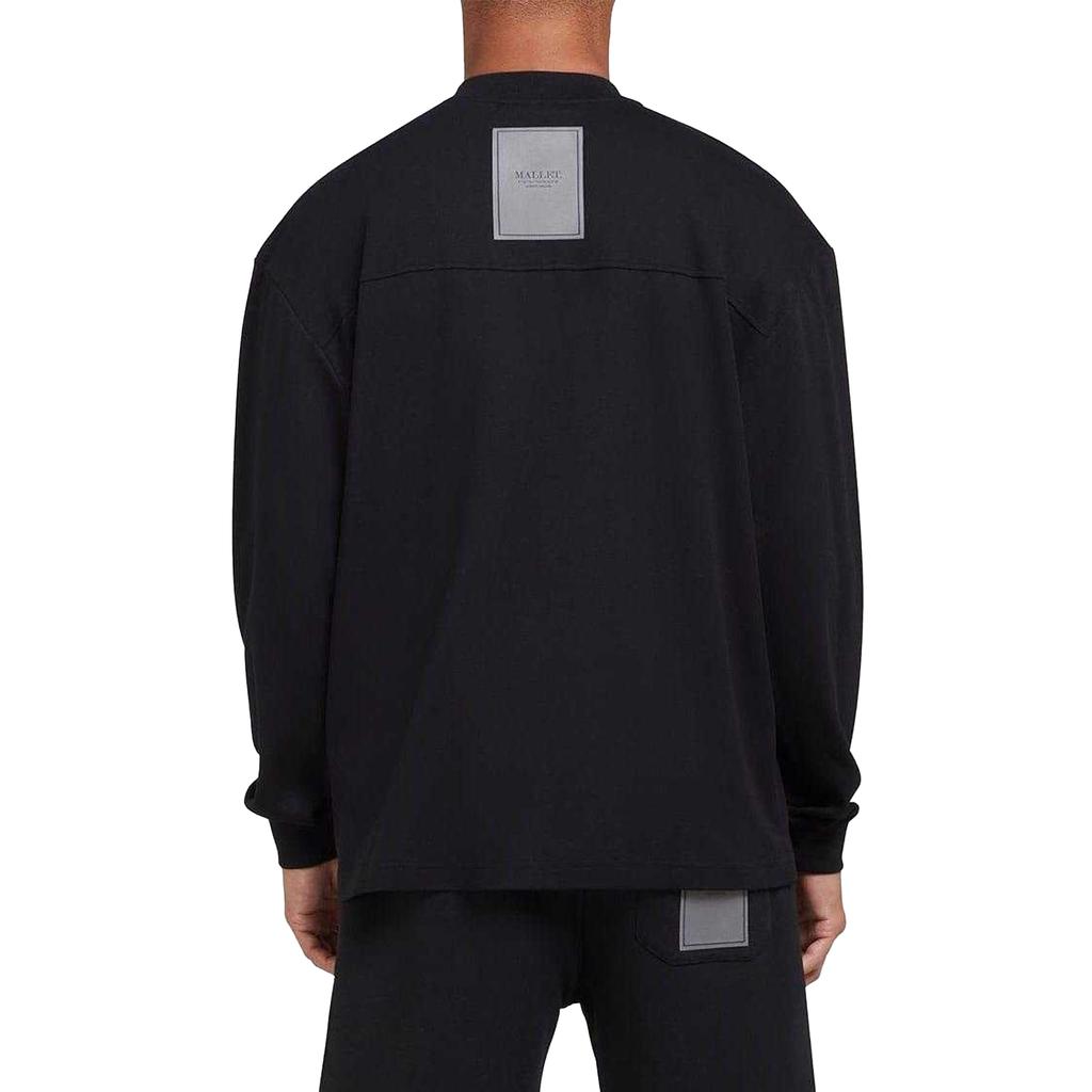 Mallet Mens Interlock Oversized Long-Sleeved T-Shirt