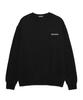 VANNWORKS New Minimalism Logo Oversized Sweatshirt (Vncts101) Black
