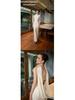 Elegant Summer Satin Evening Gown - Sexy European & American French Style Long Dress for Women