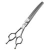 Fenice High Quality 7.0/7.5 Inch Professional Pet Grooming Scissors Curved Chunker Scissors Pet Curved Thinning
