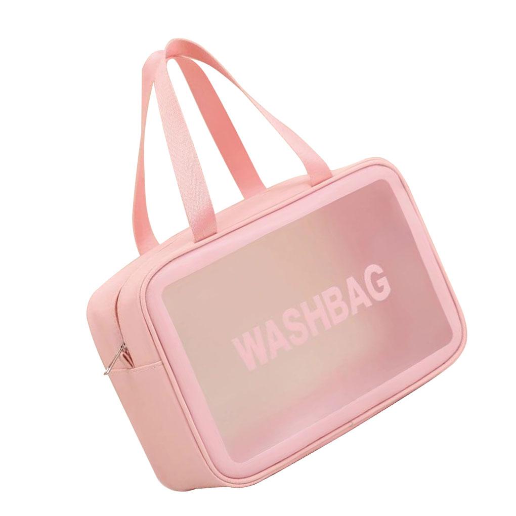 Women Travel Storage Bag Toiletry Organize Waterproof PVC Cosmetic Bag