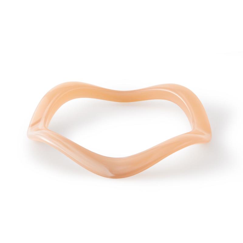 Bohemian Acrylic Bangle Geometric Hip Hop Irregular Wide Bracelet Europe American Style Exaggerated Retro Hand Ring Women