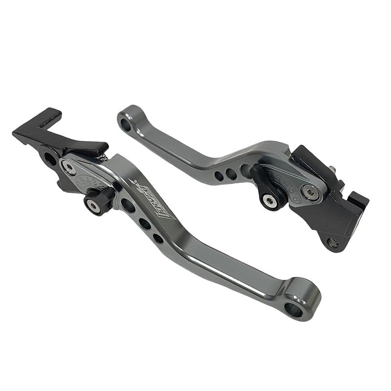 Universal Motorcycle Clutch Brake Levers Motorcycle Accessories Modified Horn Adjustable Hand Drum Lever GY6 Modification CNC Throttles 2