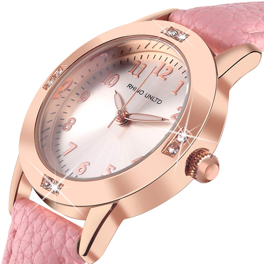 Analog Alloy Dress Genuine Leather Watch Women's Watch, Girls' Watch, Simple, Thin, Fashionable, Casual, Quartz, Waterproof, Slim, Dial, Watch, Band,