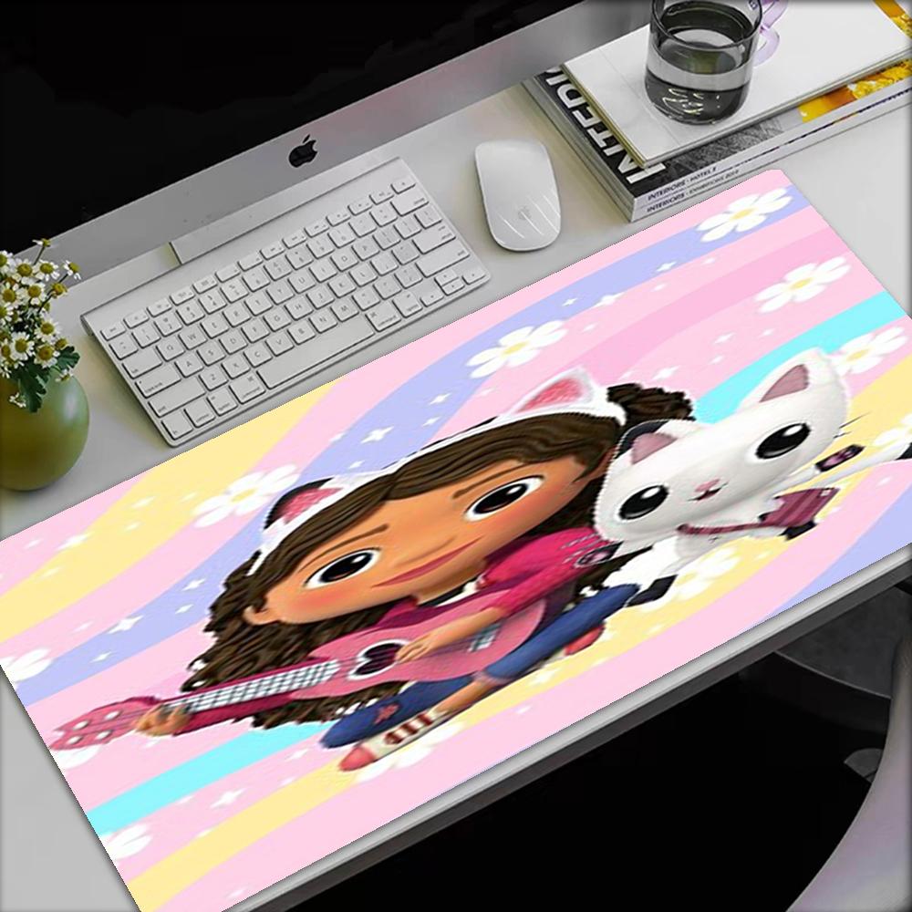 Gabby’s Dollhouse Theme Mouse Pad, Non Slip Rubber Base, Multifunctional Office & Home Decor, Perfect for Workspace Personalization.