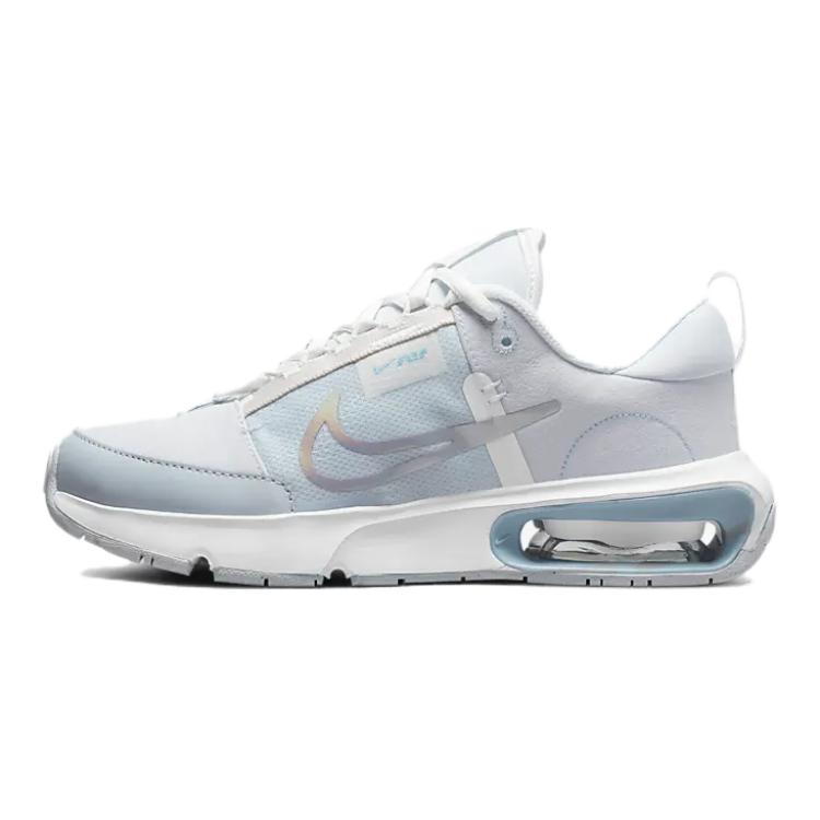 Nike Air Max Intrlk Comfortable Soft Low Top Kids Running Shoes Kids Running Shoes Blue Gray DC9290-400