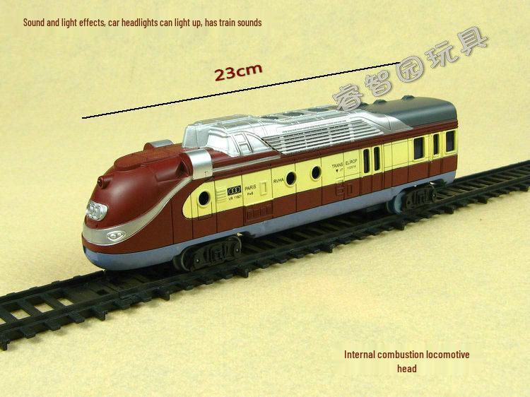 Dongfeng 4B Toy Train Set: Electric & Combustion Engine Model.