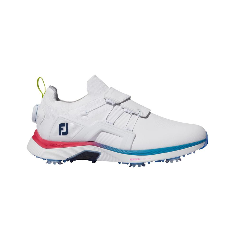 FootJoy Golf Shoes Hyperflex Carbon BOA cm 3E White/Blue 27.5