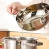 Stainless Steel Tempura Fryer Pan 2.2/3.2/4.2L Fryer Pot Mini Cooking Fryer  Household Cooking